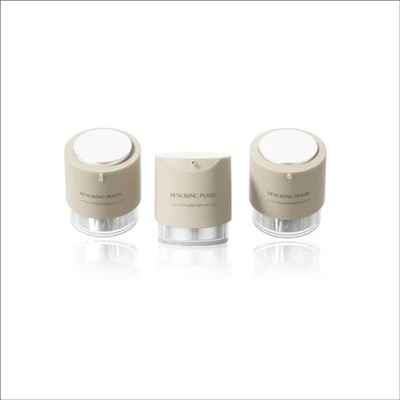 Tarro con bomba sin aire premium de 50 ml y 30 ml para crema hidratante